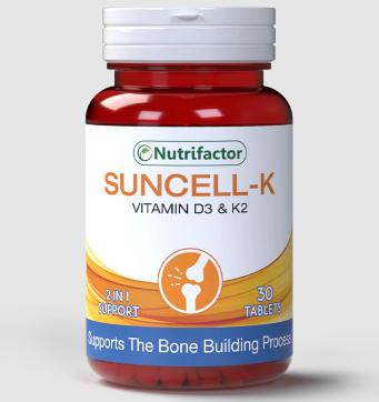 N.F SUNCELL-K D3+K2 30TABLETS