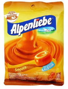ALPENLIEBE SMOOTH BUTTER CANDY 125G