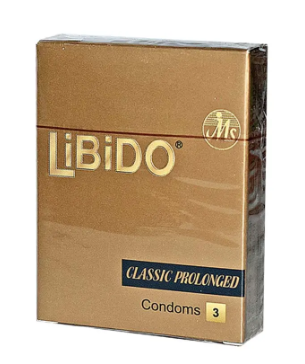 LIBIDO CLASSIC PROLONGED 3CONDOMS