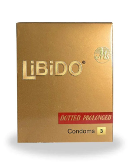 LIBIDO DOTTED PROLONGED 3CONDOMS