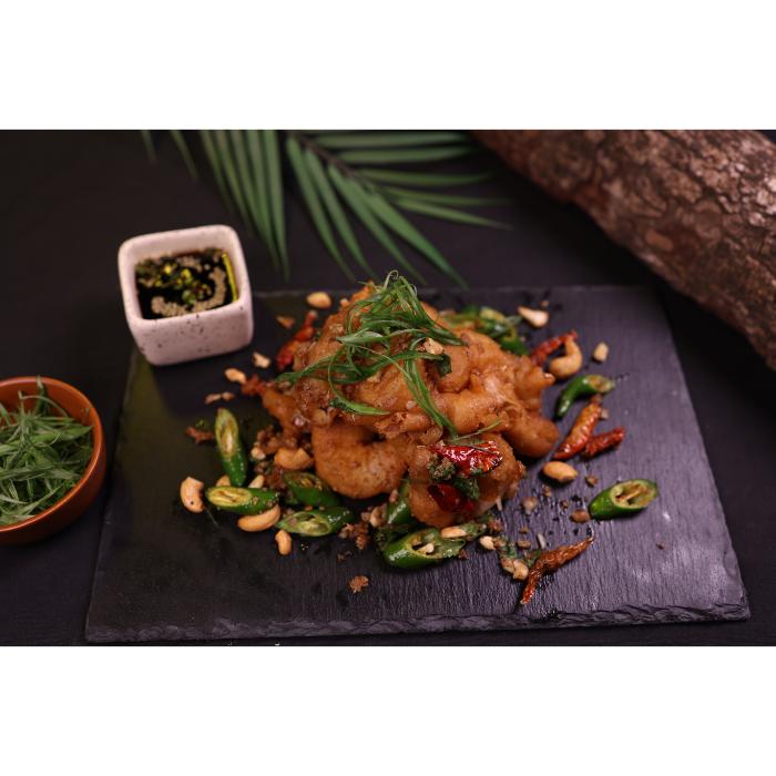 Crispy Jumbo Fried Prawns